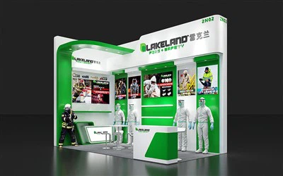 深センでの展示ブース作り